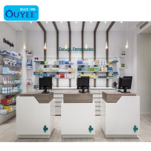 Modern Pharmacy Interior Design Retail Store Pharmacy Counter Furniture Drugstore Pharmacy Counter